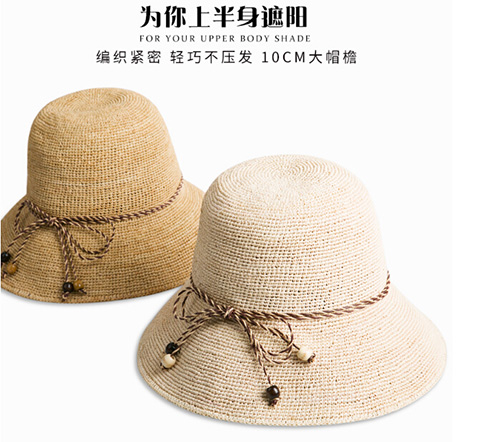 25-30歲搭配防曬顯氣質(zhì)拉菲草帽該如何呢？